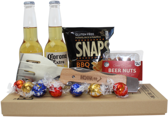 Beers And Bbq Gift Hamper - Hamper (600x600), Png Download