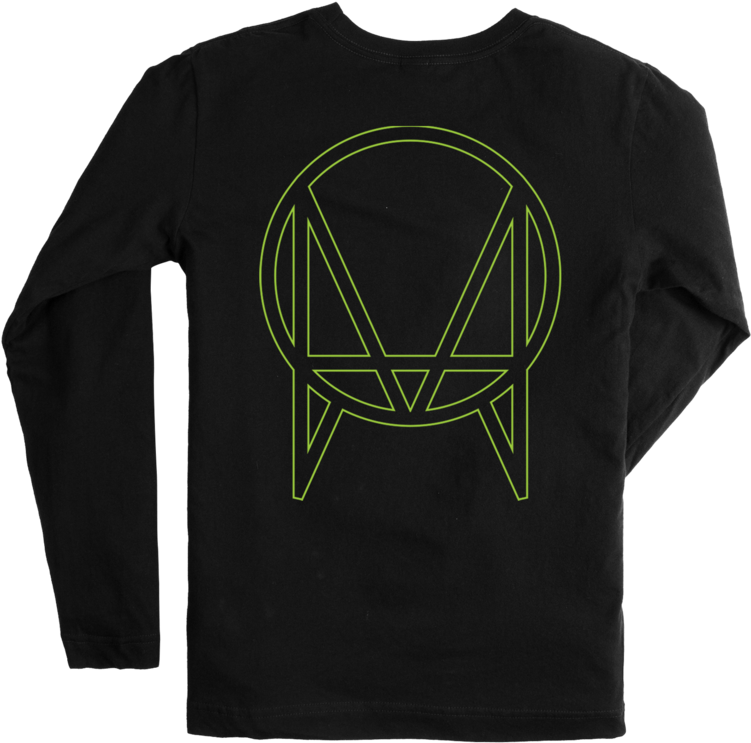 Oval Script L/s - Active Shirt (1024x1024), Png Download