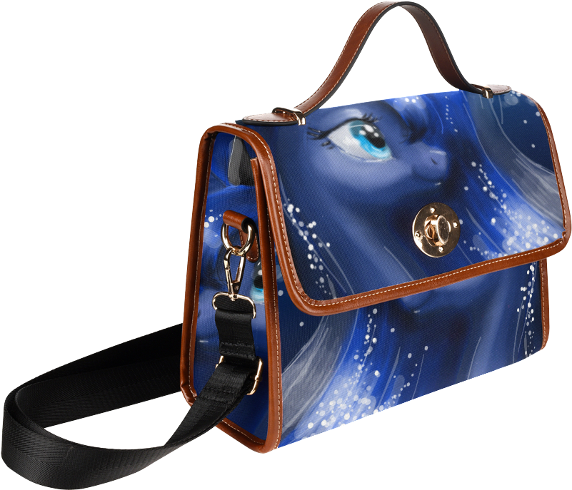 Psylocke Canvas Business Handbag With Princess Luna - Bag (1000x1000), Png Download