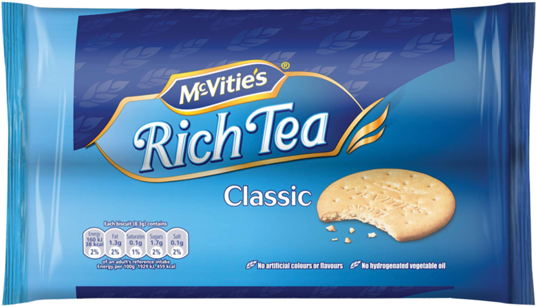 Mcvities Rich Tea - Mcvities Rich Tea Biscuits (800x800), Png Download