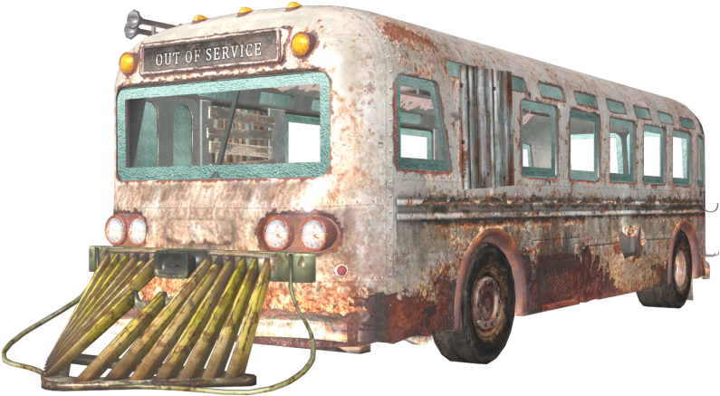 Veh T6 Civ Bus Zombie Zpsee1f2b13 - Tour Bus Service (800x443), Png Download