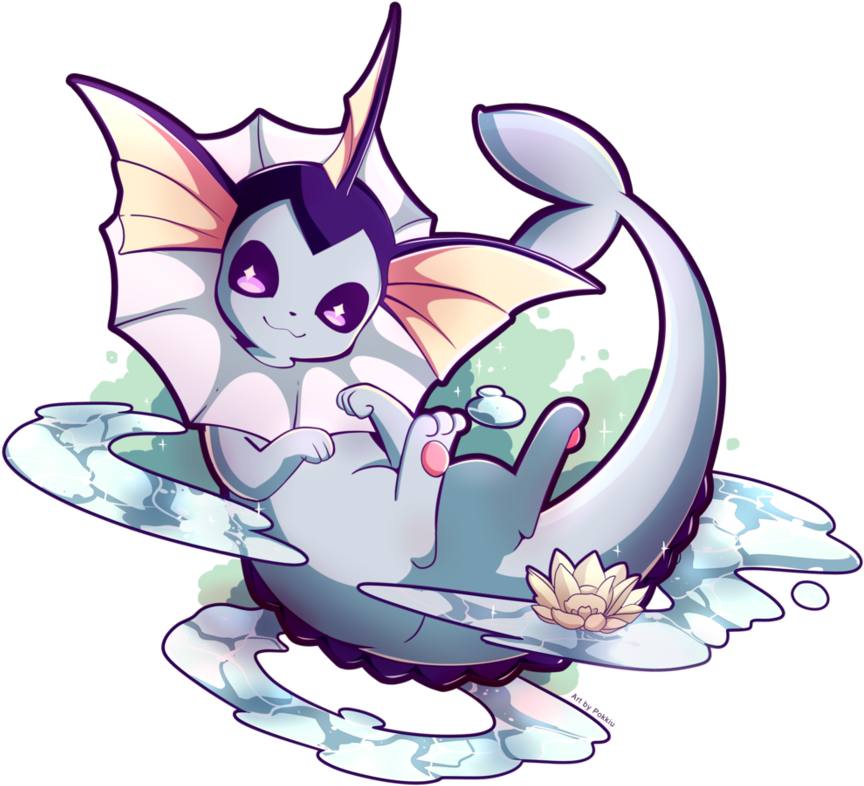 "kingdom Of Corruption" Pkmn Rp - Vaporeon Fan Art (894x894), Png Download