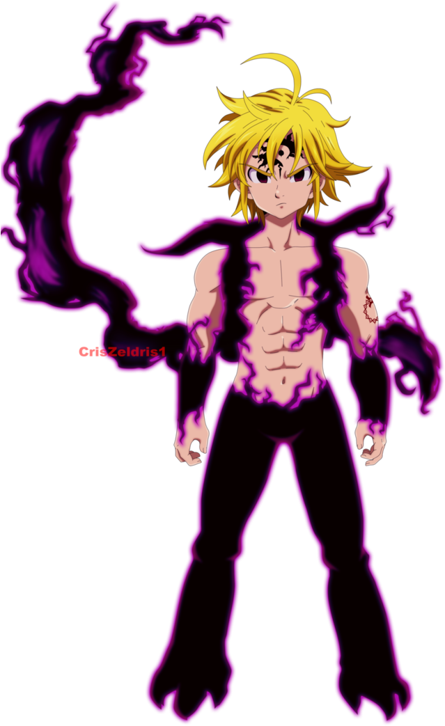 Meliodas - Meliodas Assault Mode (757x1055), Png Download