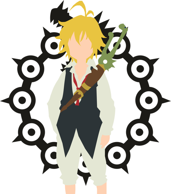 Seven Deadly Sins Meliodas - Nanatsu No Taizai Simbolo De Meliodas (572x650), Png Download