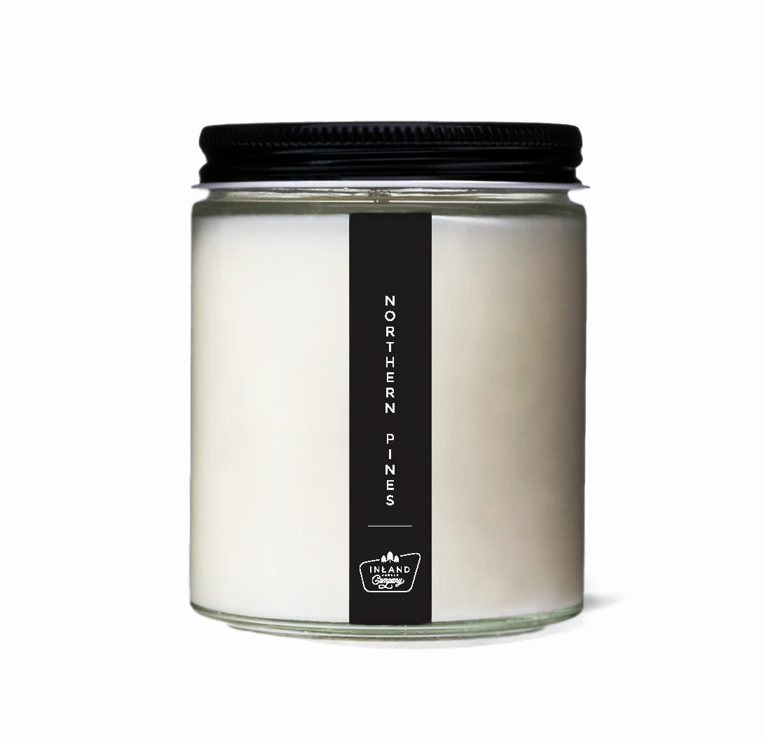 Northern Pines // 6 Oz Soy Candle - Soy Candle (1090x1060), Png Download