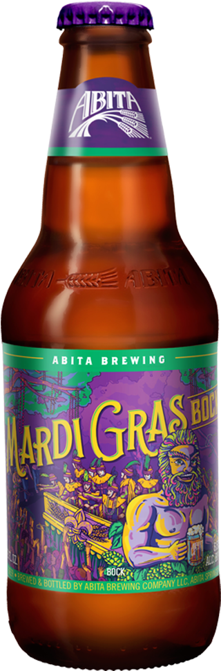 Abita Brewing Mardi Gras Bock - Christmas Ale 2012 - Abita Brewing Co. (538x1028), Png Download