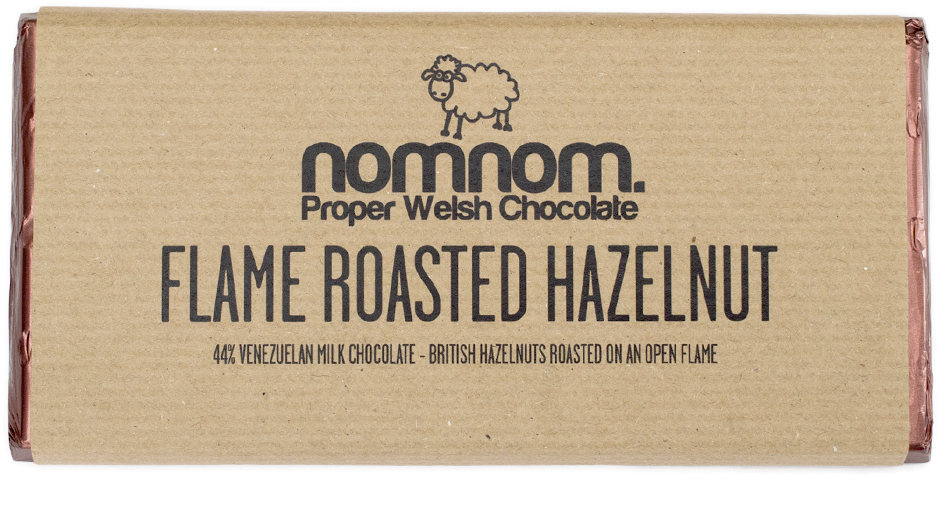 Flame Roasted Hazelnut - Nomnom Peanut Butter & Anglesey Sea Salt - 44% (994x994), Png Download
