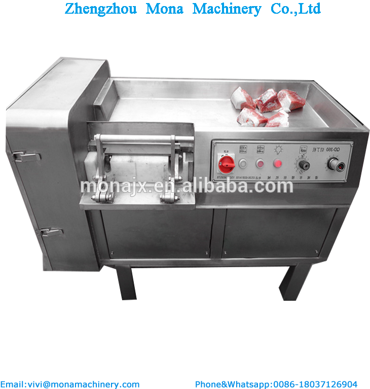 Meat Cuber Meat Dicer/frozen Pork Cube Cutting Machine/frozen - Machine (800x800), Png Download