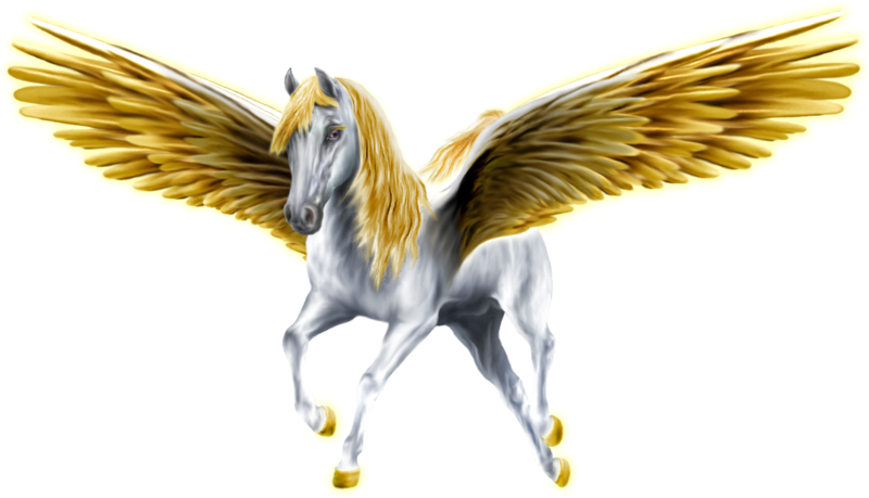 Pegasus Png, Download Png Image With Transparent Background, - Pegasus Gold (800x459), Png Download