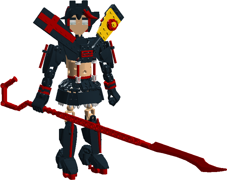 Homura Akemi Ryuko Matoi Senketsu Mecha - Senketsu (1126x586), Png Download