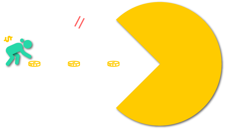 Iconsw-pacman - Pac-man (763x430), Png Download