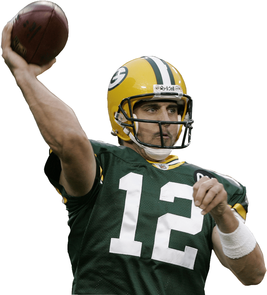 29 Of The Previous 44 Super Bowls Have Been Won By - Aaron Rodgers No Background (959x1023), Png Download