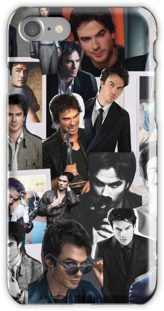 Ian Somerhalder Iphone 7 Snap Case - Throw Pillow (750x1000), Png Download