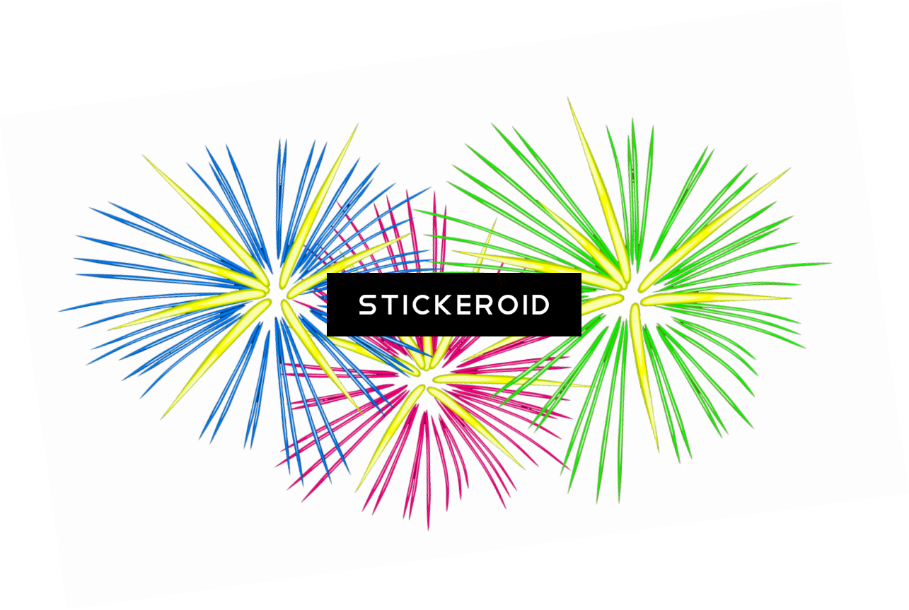 Fireworks - Custom Fireworks Shower Curtain (1285x863), Png Download