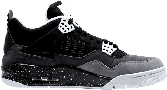 Air Jordan 4 Qs - Fear Size 12 (640x640), Png Download
