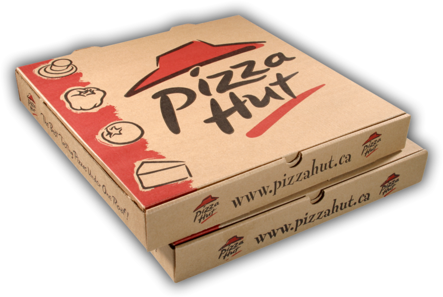 E Flute Pizza Box - Pizza Boxes (1024x709), Png Download