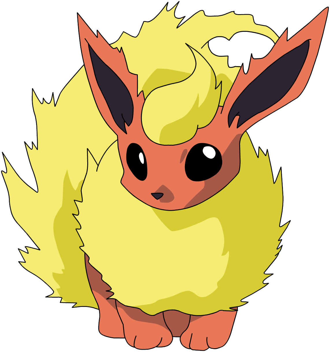 Bulbasaur Ivysaur Venusaur Charmander Charmeleon Charizard - Pokemon Flareon (1142x1218), Png Download