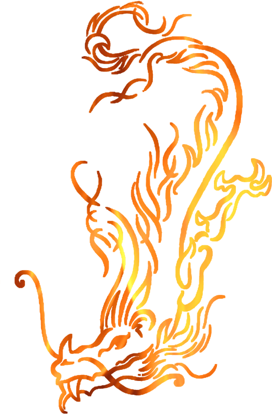 Fire Dragon Logo Png (565x886), Png Download
