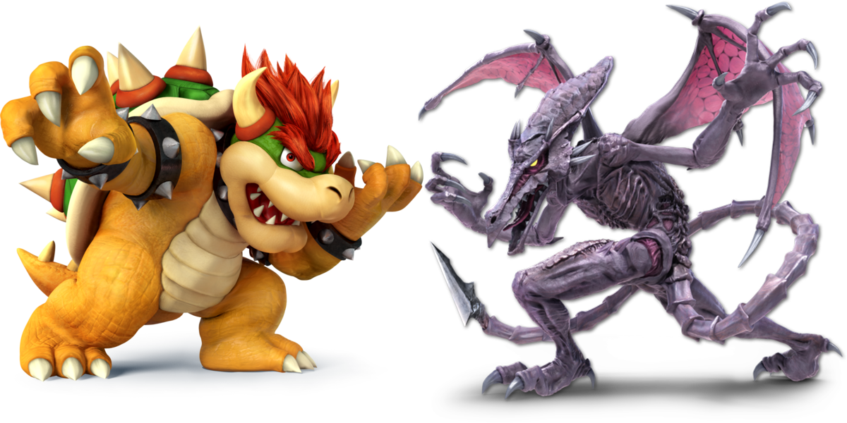 503 - Bowser Smash Bros Ultimate (1200x600), Png Download