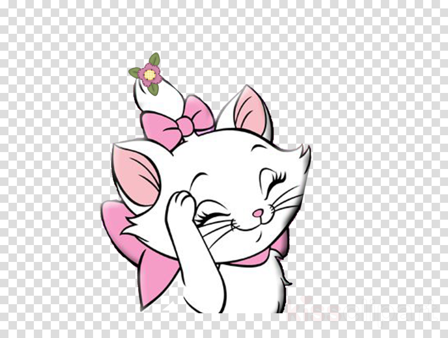Marie Disney Cat Clipart Cat Marie The Walt Disney - Convite Da Gatinha Marie (900x680), Png Download