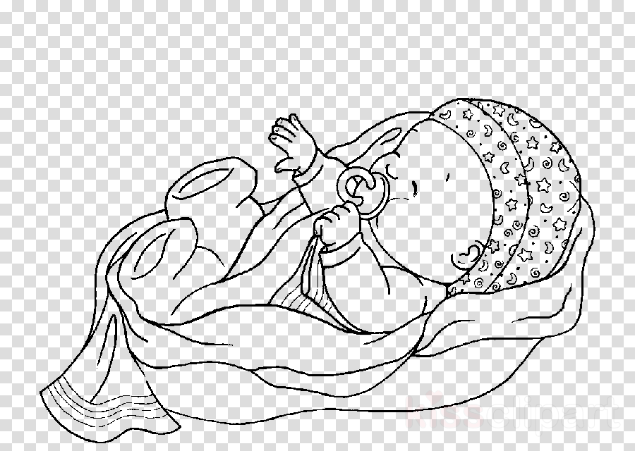 Baby Doll Coloring Page Clipart Doll Coloring Book - Baby Dolls Coloring Pages (900x640), Png Download