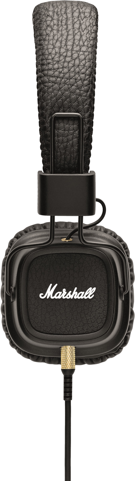 Marshall Major Ii - Marshall Major Ii Headphones Black (800x1618), Png Download