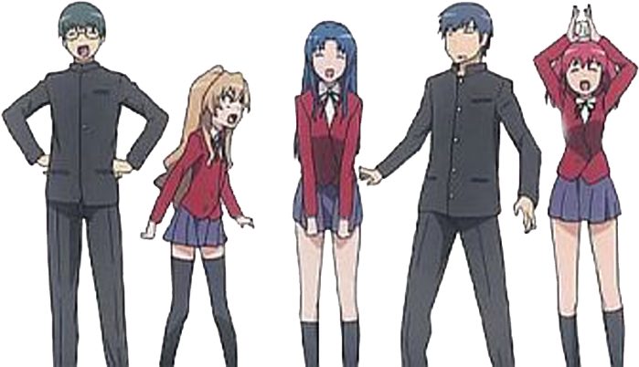 Toradoramainpage - Ryuuji Toradora Transparent (1000x567), Png Download