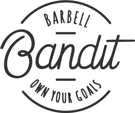 Barbell Bandit Logo Barbell Handwriting Vintage Badge - Barbell Bandit (800x600), Png Download
