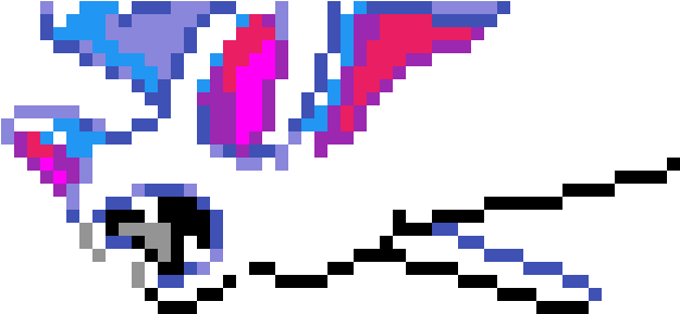 Zubat Pixilart (1200x1200), Png Download