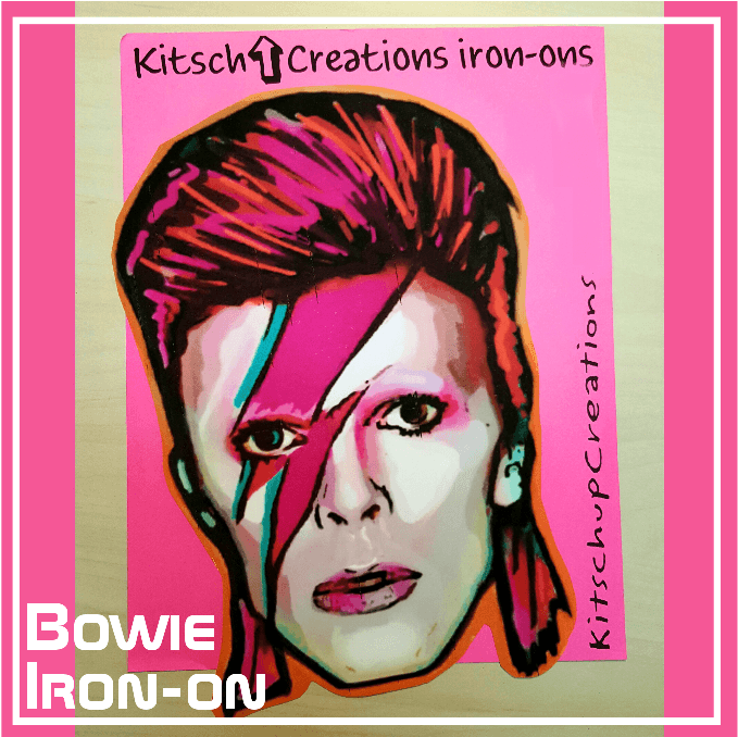 Bowie Iron-on - Poster (768x1024), Png Download