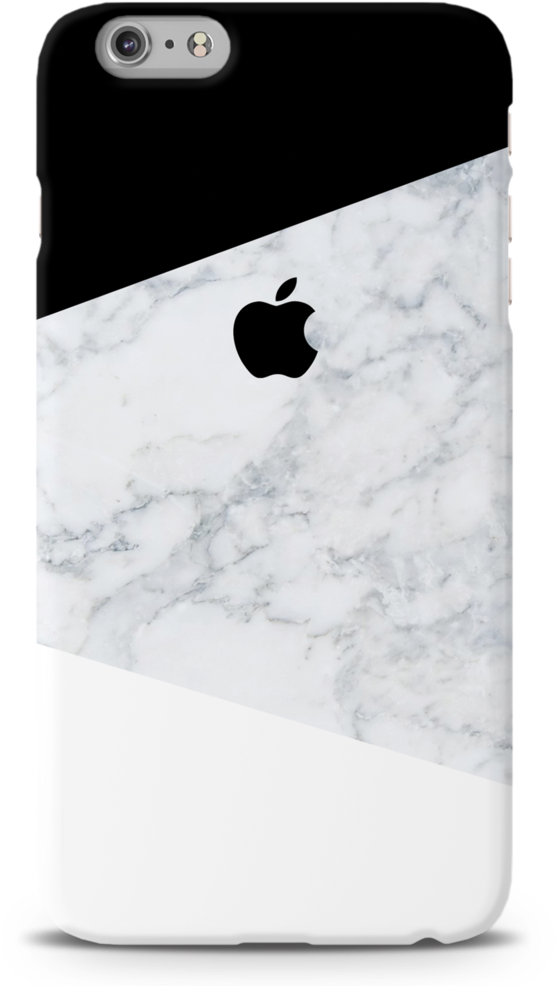 Geometric White Marble Cover Case For Iphone 6/6s Plus - Iphone 6s (1024x1024), Png Download