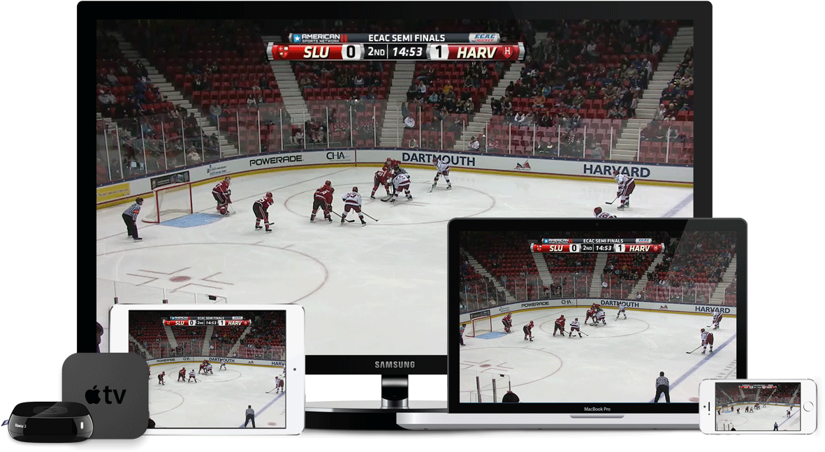 Boxcast Live Stream Sports To All Devices - College Ice Hockey (1200x669), Png Download