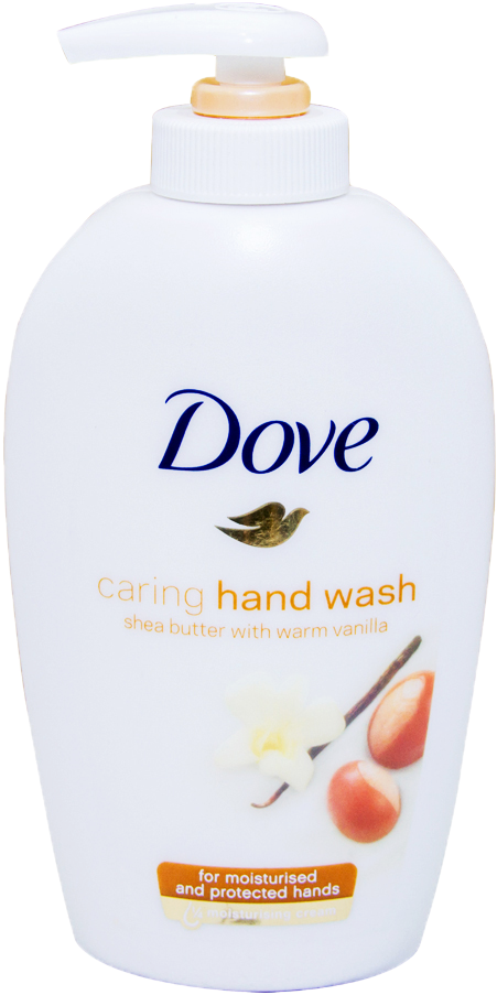 Dove Hand Wash Shea Butter With Warm Vanilla 250 Ml - Dove (1000x1000), Png Download