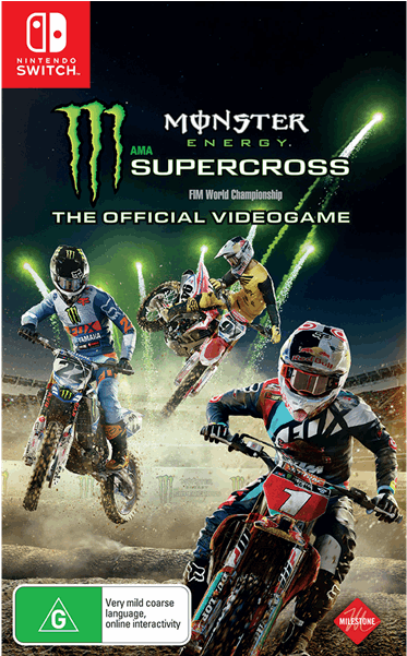 1 Of - Monster Energy Supercross Ps4 (600x600), Png Download