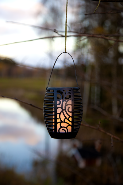 Solar Torch Flame - Lantern (600x600), Png Download