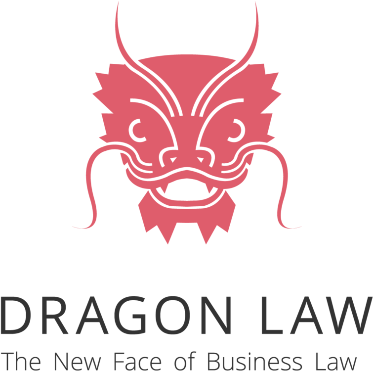 Square Logo Tagline Red - Dragon Law (1000x1000), Png Download