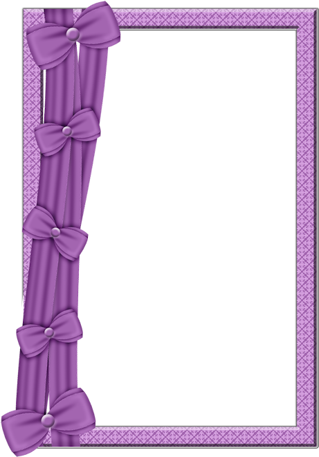 Border Templates - Picture Frame (534x732), Png Download