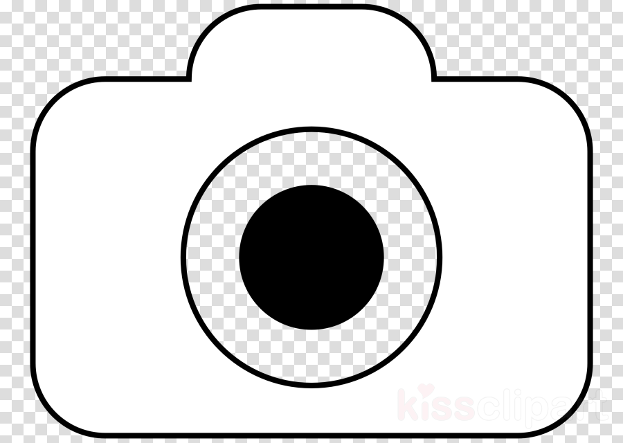 White Camera No Background Clipart Camera Clip Art - Pumpkin Halloween Draw (900x640), Png Download