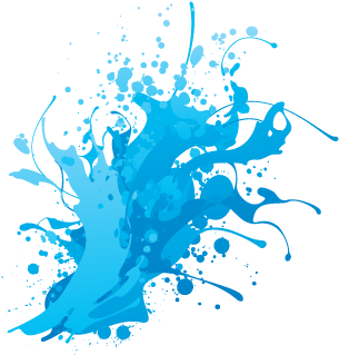 Angels Blog Design - Splash Paint Vector Png (800x600), Png Download