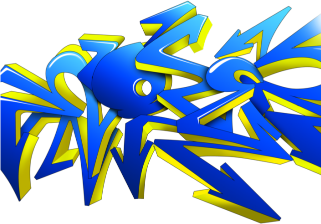 Graffiti Clipart Arrow - Graffiti Png (640x480), Png Download