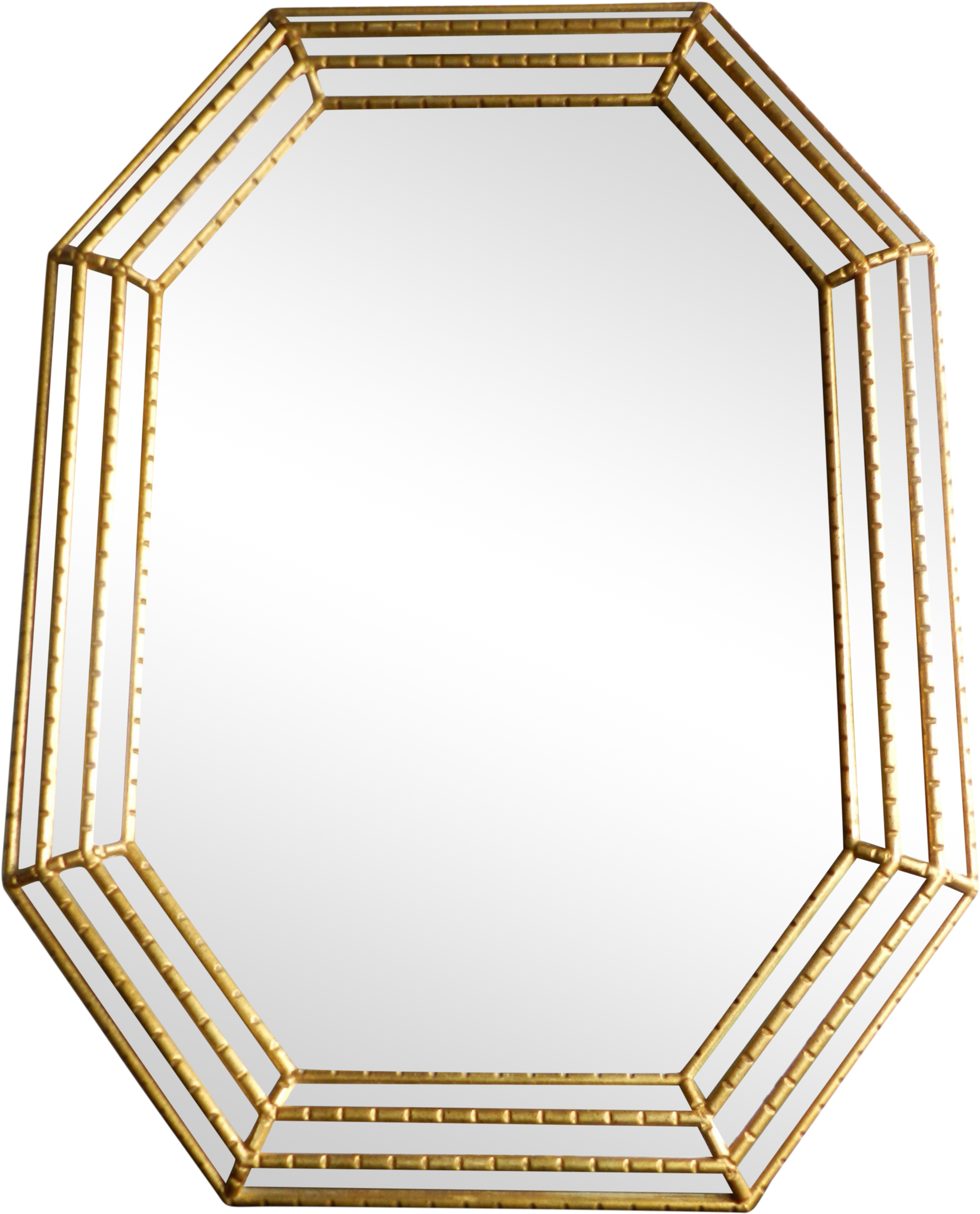 M#century Modern Italian Octagon Shaped Mirror - Necklace (2531x3136), Png Download