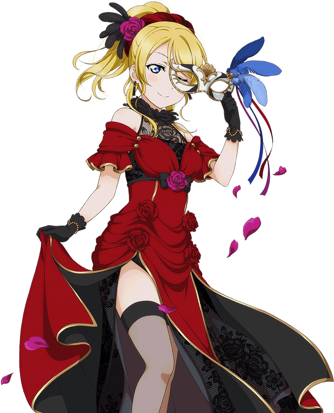 Transparent - Idolized - Eli Ayase Mask (1024x1024), Png Download