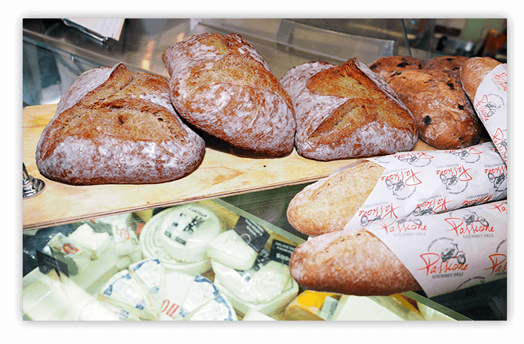 Baguettes, Stone Loaf, Fig Bread, Croissant, Pain Au - Chania (740x486), Png Download
