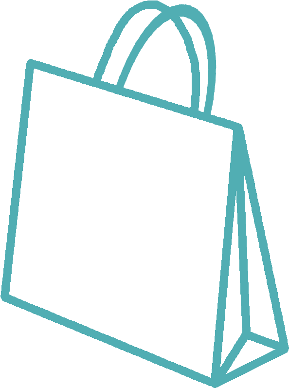 Twisted Handle Paper Bags - Handbag (601x801), Png Download