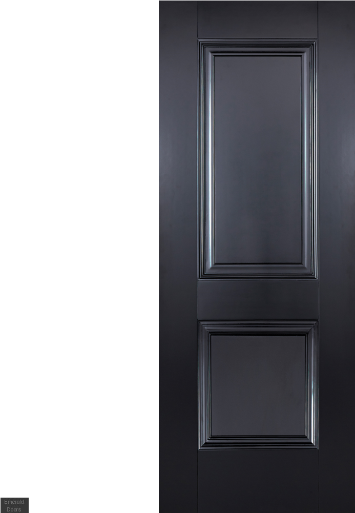 Arnhem Black 2p Internal Door - Home Door (1000x1000), Png Download