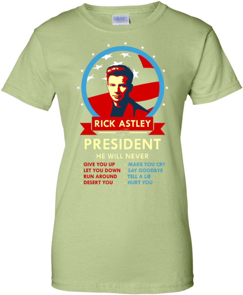 President Rick Astley For President Presidentauto - Hamilton Shirt Keyblade Sisters Hamiltonauto (1024x1024), Png Download
