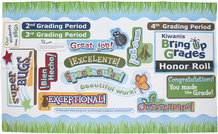 Bug Bulletin Board Decor - Banner (800x800), Png Download