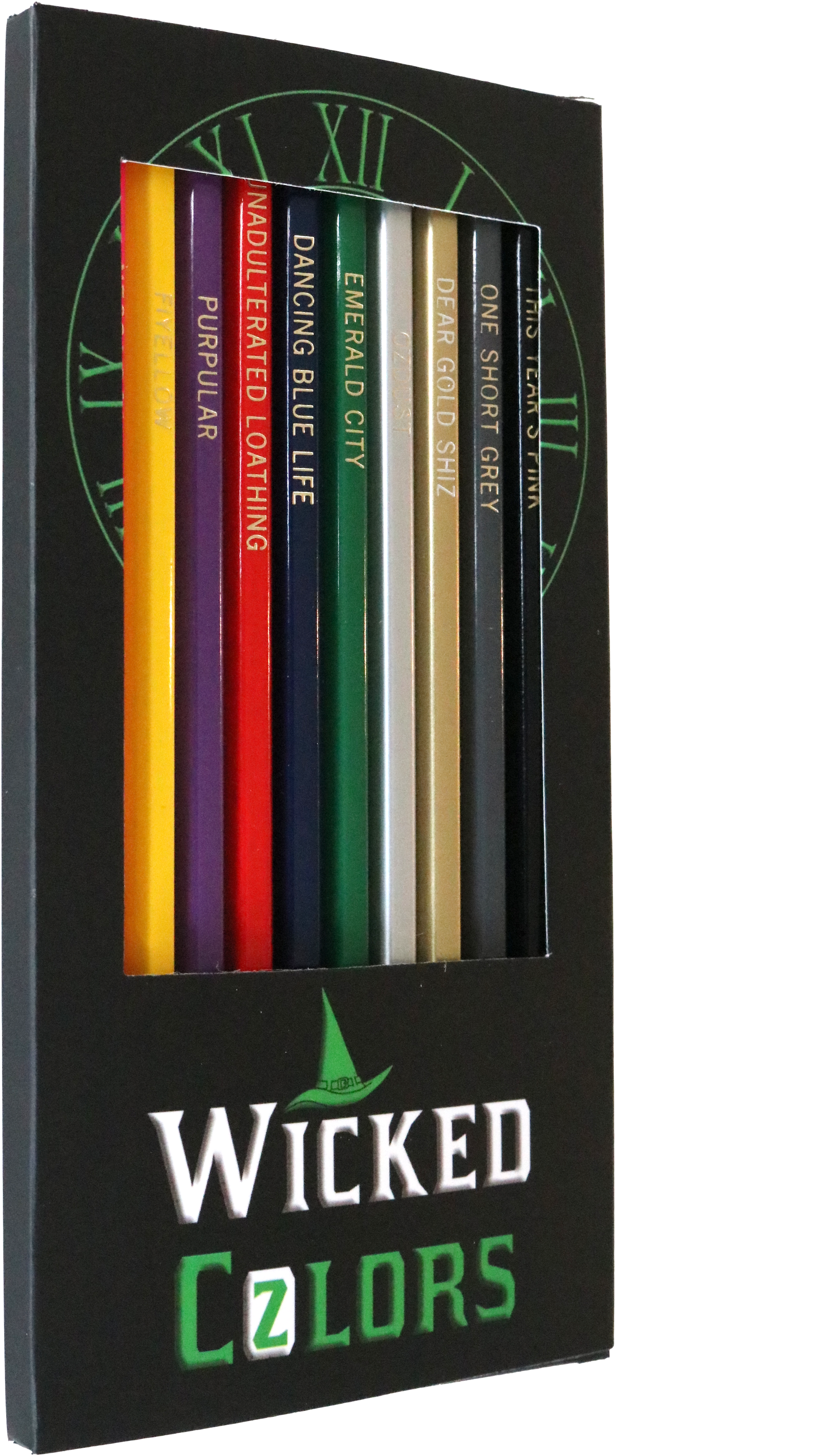 Wicked Colored Pencils Are Here - Wicked Pencils (2500x3609), Png Download