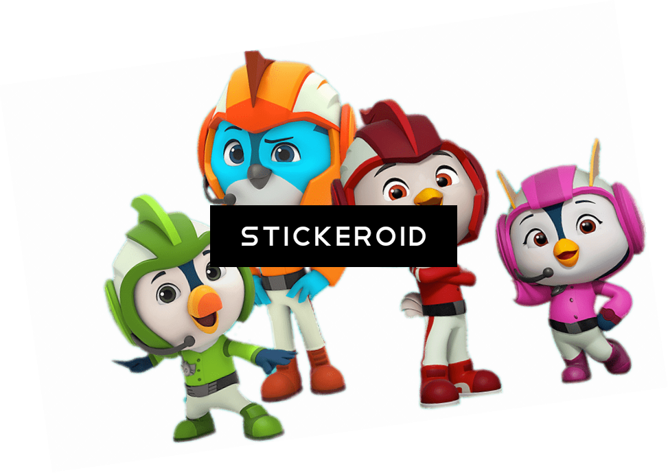 Top Wing Team Top Wings Characters (973x689), Png Download