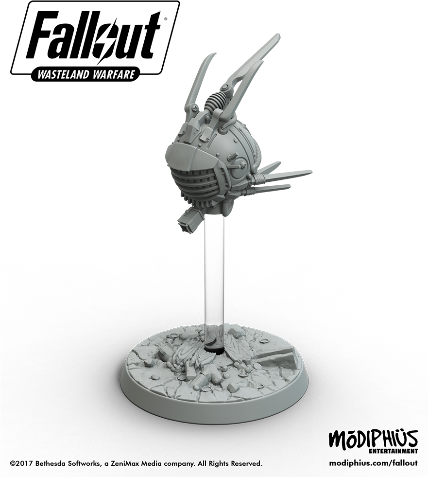 Picture - Fallout Wasteland Warfare Review (880x1000), Png Download